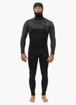 Vissla High Seas II Men's 4/3MM Chest Zip Hooded Wetsuit - Charcoal - 2023/24