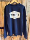 Drift French Navy Organic Heavyweight Sweatshirt
