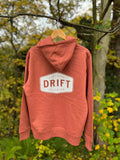 Drift Heritage Brown Heavyweight Hoody in Organic Cotton
