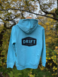 Junior Drift Teal Organic Heavyweight Hoody