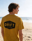 Drift Ochre Organic Logo Tee