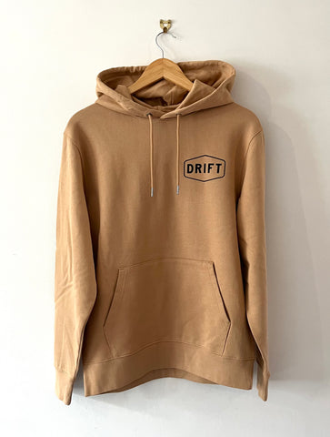 Drift Latte Organic Heavyweight Hoody in Organic Cotton