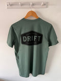 Drift Green Bay Organic Logo Tee