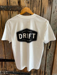 Drift Off White Organic Logo Tee