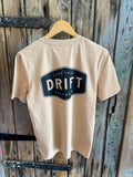 Drift Latte Organic Logo Tee