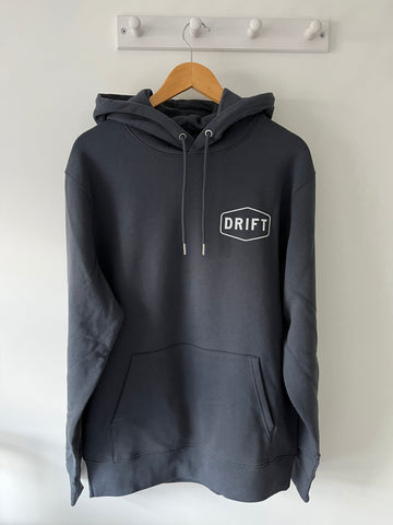 Drift India Ink Organic Cotton Premium Vintage Dyed Hoody