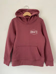 Junior Drift Dark Rose Organic Heavyweight Hoody