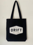 Recycled Cotton Drift Tote Bag - Black