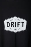 Drift Long Sleeve Organic Tee in Black