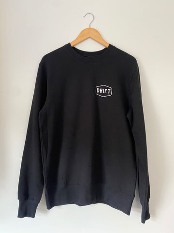 Drift Black Heavyweight Sweatshirt