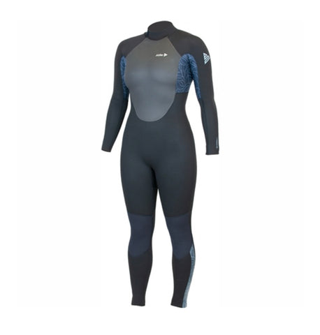 Alder Women's 4/3mm Stealth Back Zip Wetsuit - 2023