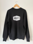 Drift Black Heavyweight Sweatshirt